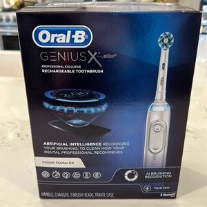 New in box Oral-B Genius X Professional Exclusive Rechargeable Toothbrush